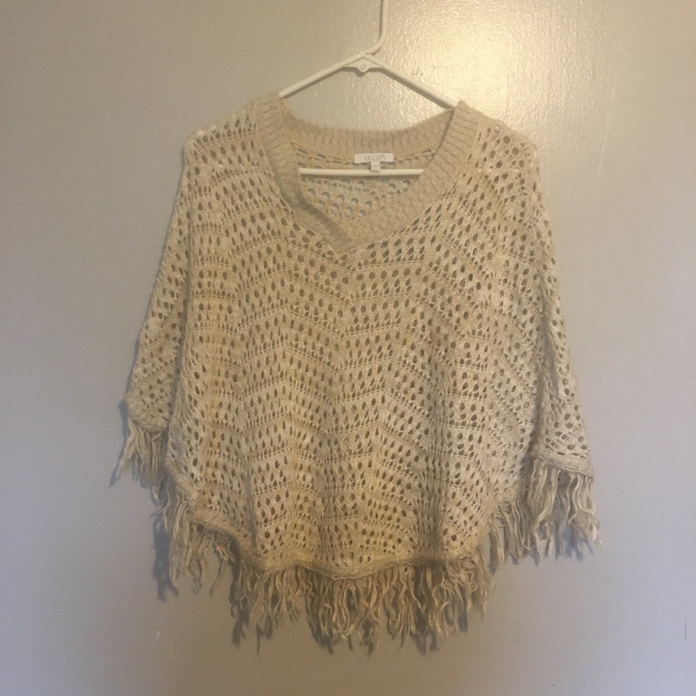 🥳dELiAs Knit Poncho